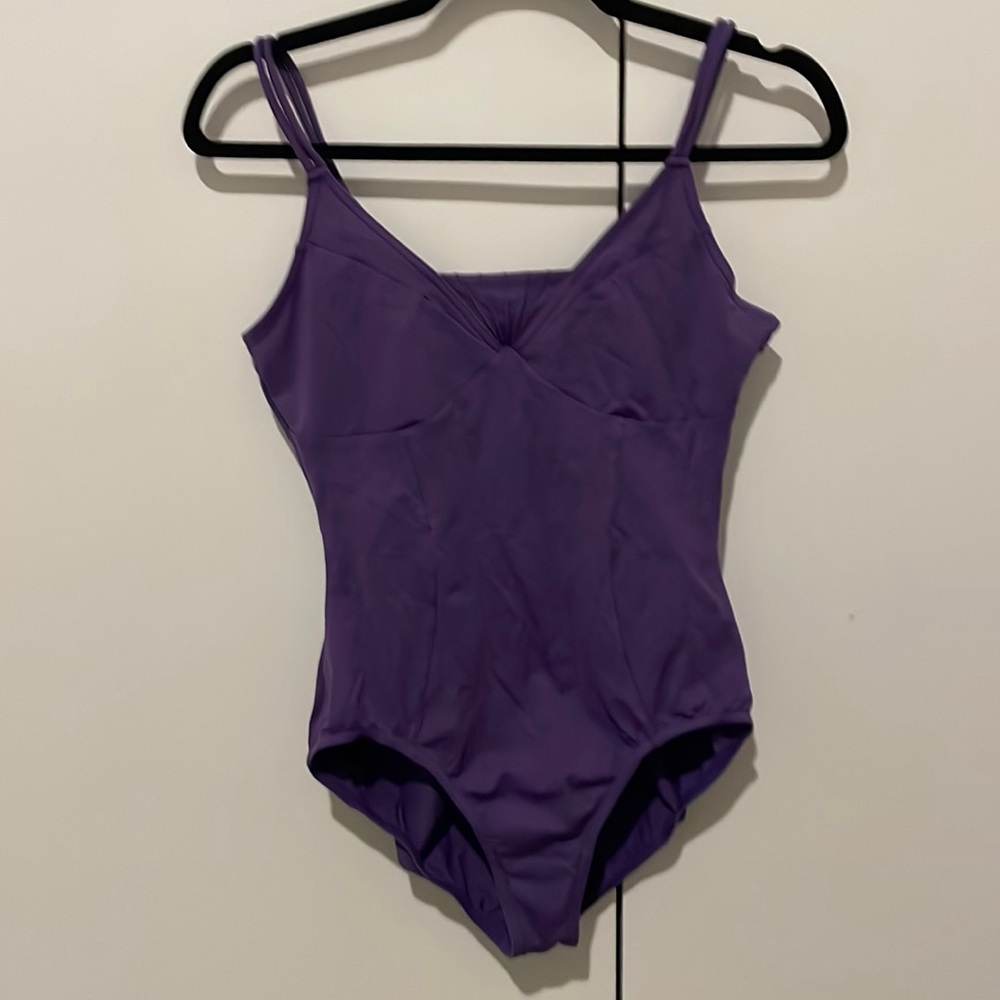 Purple Block Princess Seamed Ballet Leotard💜